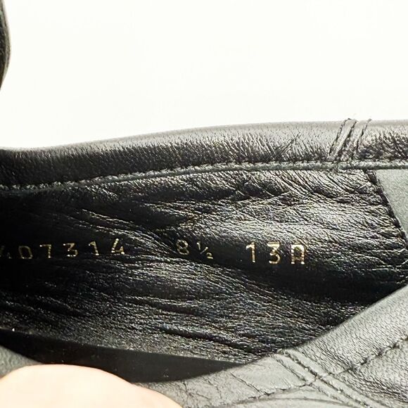 Gucci Horsebit Brixton Loafers Collapsable Heel Black Leather US Men’s 9 - Picture 13 of 14